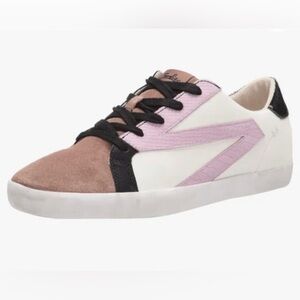 ZODIAC FAYE RETRO Dyed calf hair leather Fashion Sneakers Shoes Funky Punk Sz 10